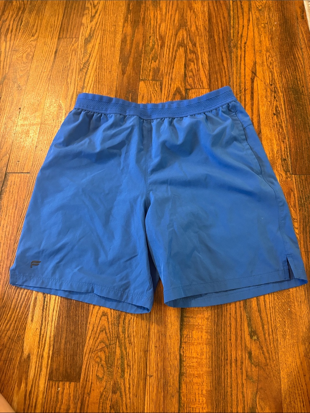 🎉Like New! Fabletics Men's Athletic Shorts in Royal Blue!